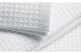 Ткань полотенечная вафельная белая 45см Стандарт 402/9 (140 г/м2)